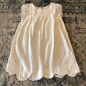Umgee White Babydoll Dress